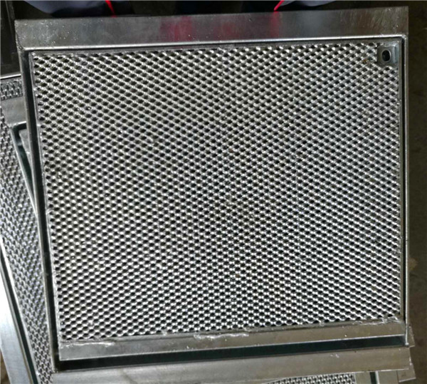 Galvanized cover and frame