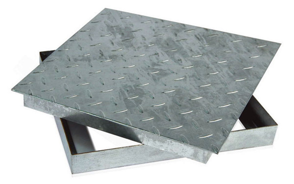 Galvanized cover and frame